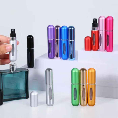 Portable Perfume and Cologne Container Pump