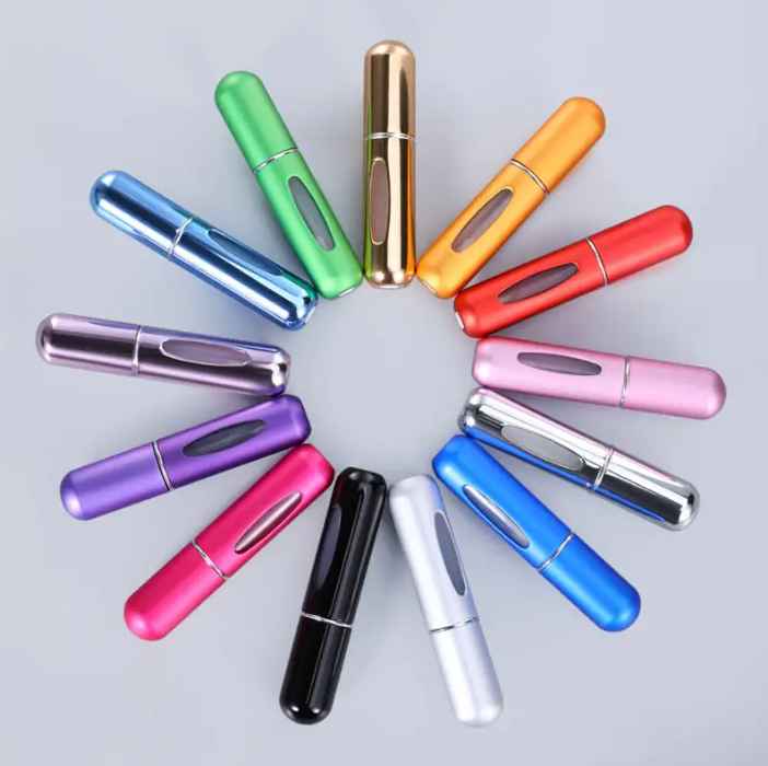 Portable Perfume and Cologne Container Pump